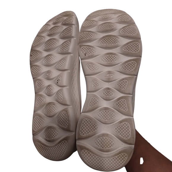 Skechers Taupe Athletic Shoes - Picture 5 of 6